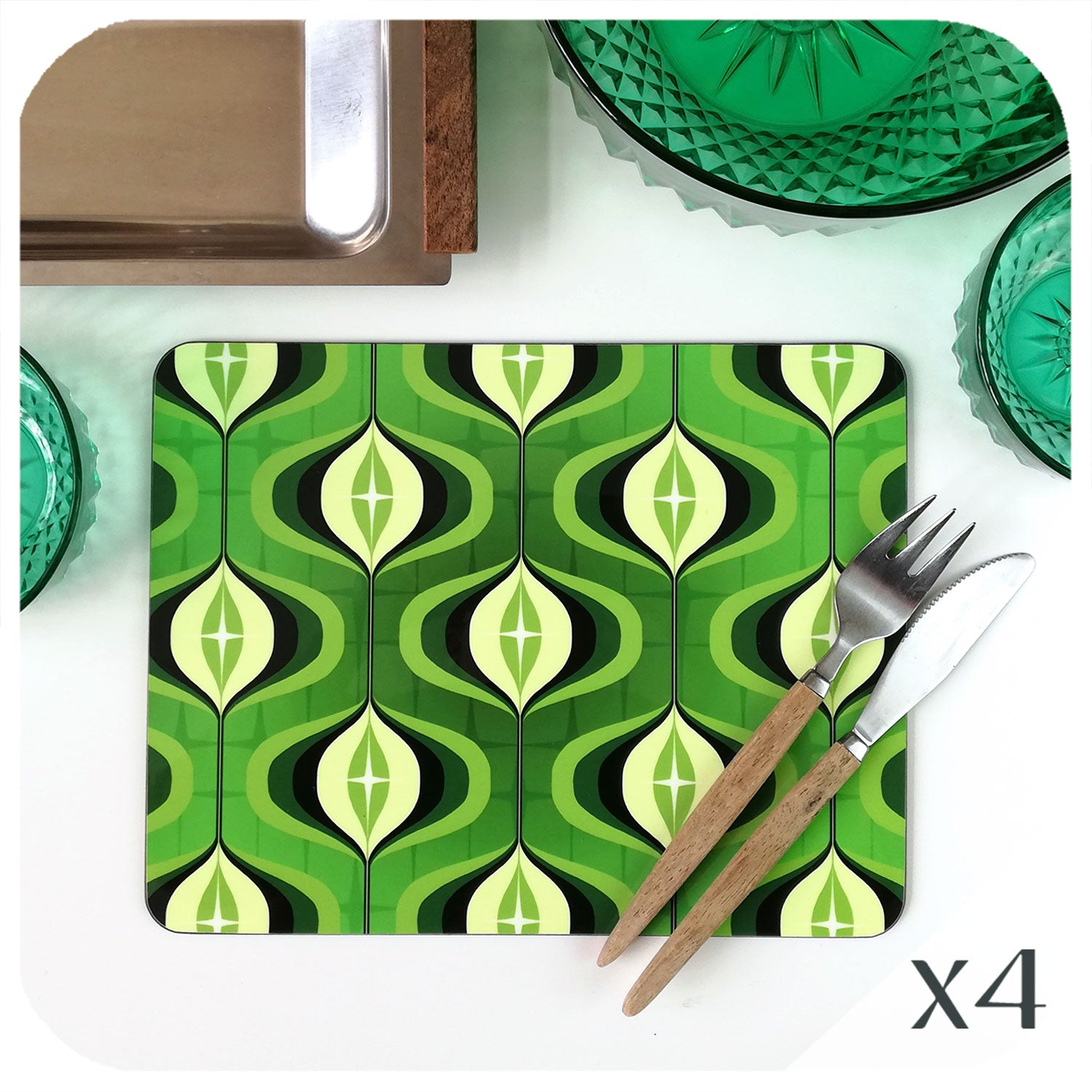 PLACEMATS, SETS OF 4