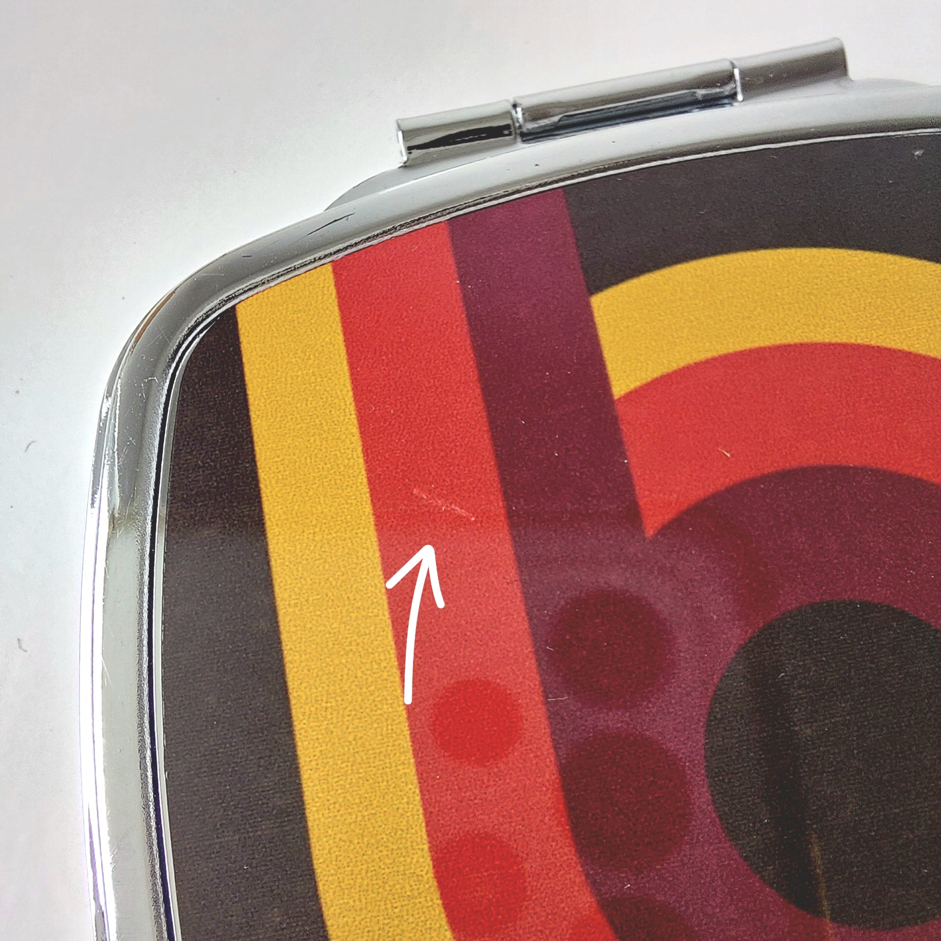 Seconds 70s Supergraphic Compact Mirror