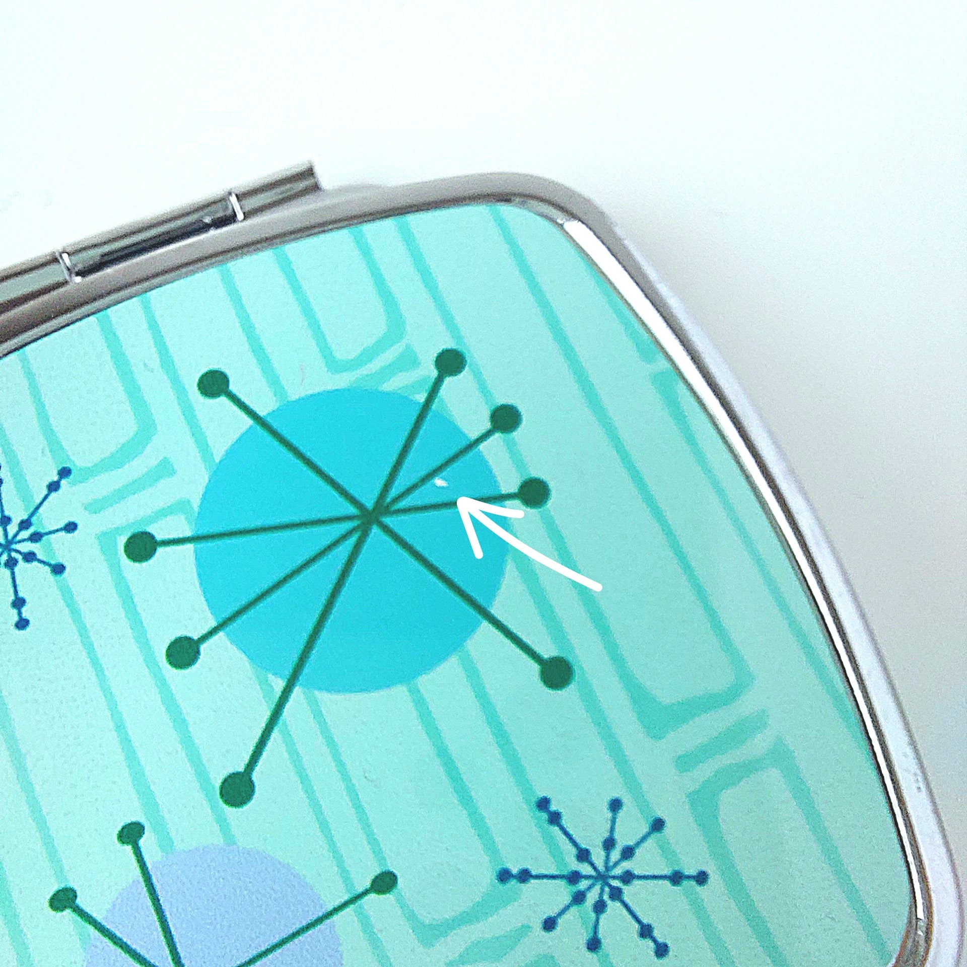 Seconds Atomic Starburst Compact Mirror