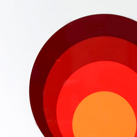 Super Seconds 70s Circles Coasters, Set of 4