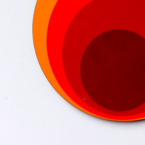 Super Seconds 70s Circles Coasters, Set of 4