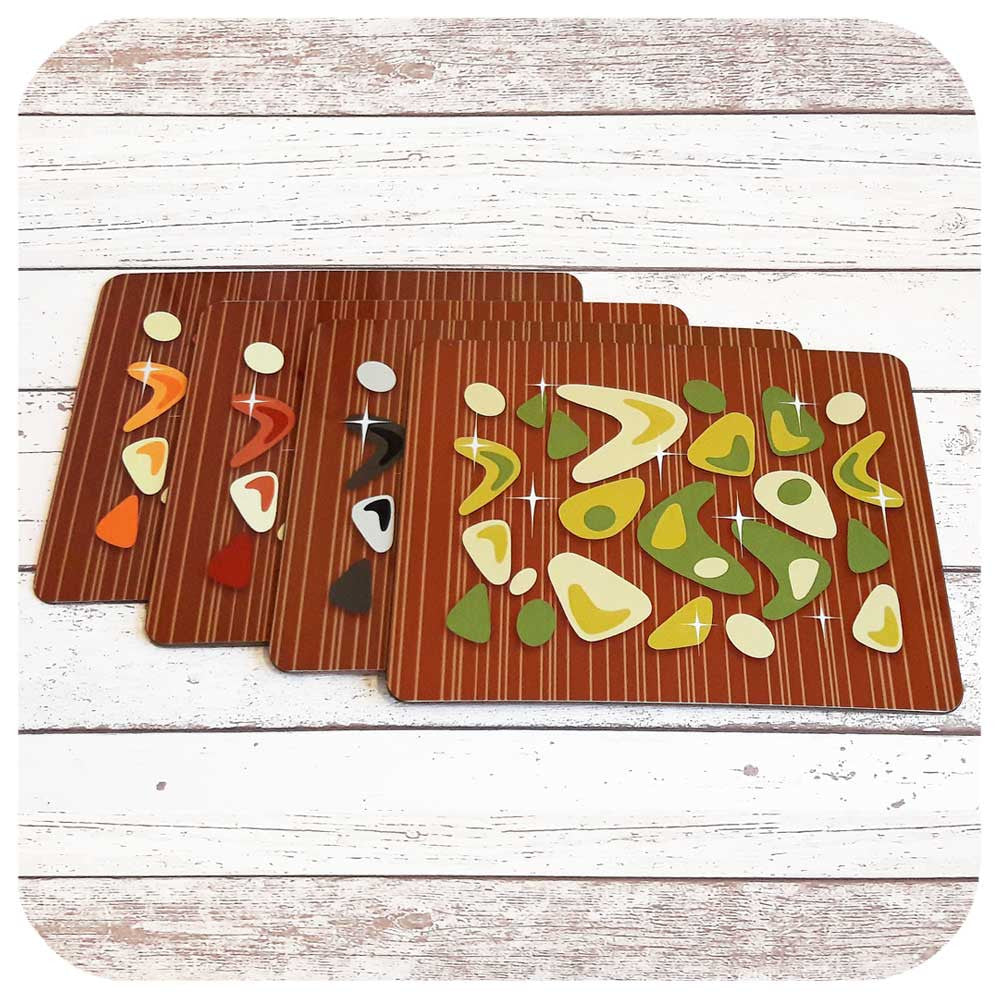 Mid Century Style Placemats  | The Inkabilly Emporium