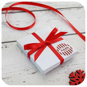 Zebra Rose Compact mirrors are shipped in a free gift box | The Inkabilly Emporium