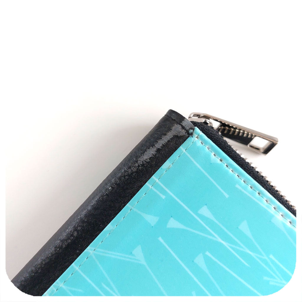 Seconds Blue Pins Large Purse