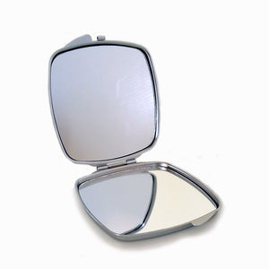 Compact mirror, open with double mirrors | The Inkabilly Emporium